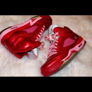Girls Air Jordan 5 Retro (gs) "valentines Day"